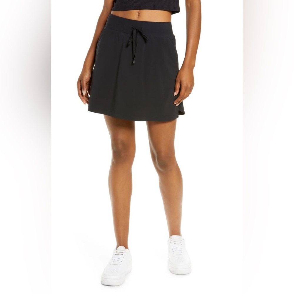 Women's Black Drawstring Shorts